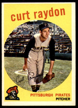 1959 Topps #305 Curt Raydon Ex-Mint RC Rookie ID: 190606 1959 Topps #305 Curt Raydon Ex-Mint RC Rookie ID: 190606
