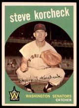 1959 Topps #284 Steve Korcheck Ex-Mint  ID: 192148