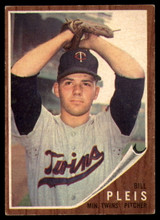 1962 Topps #124 Bill Pleis EX++ Excellent++ RC Rookie 1962 Topps #124 Bill Pleis EX++ Excellent++ RC Rookie