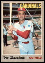 1970 O-Pee-Chee #256 Vic Davalillo Very Good 1970 O-Pee-Chee #256 Vic Davalillo Very Good