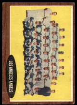 1962 Topps #132 Angels Team G-VG 