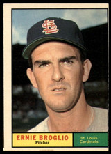 1961 Topps #420 Ernie Broglio Excellent  ID: 156316