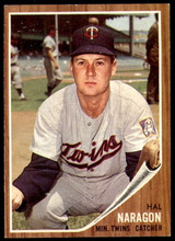 1962 Topps #164 Hal Naragon Excellent+ ID: 194974 1962 Topps #164 Hal Naragon Excellent+ ID: 194974