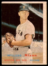 1957 Topps #189 Willard Nixon VG-EX 