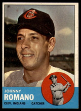 1963 Topps # 72 Johnny Romano EX/NM  ID: 113062