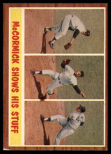 1962 Topps #319 McCormick Shows His Stuff IA Excellent+  ID: 169904