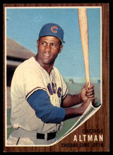 1962 Topps #240 George Altman UER Excellent+ ID: 135857 1962 Topps #240 George Altman UER Excellent+ ID: 135857