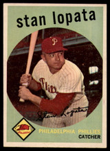 1959 Topps #412 Stan Lopata EX/NM  ID: 103610