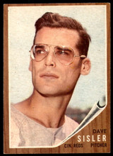 1962 Topps #171 Dave Sisler Excellent+ ID: 193978 1962 Topps #171 Dave Sisler Excellent+ ID: 193978