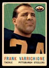 1959 Topps #119 Frank Varrichione G-VG 1959 Topps #119 Frank Varrichione G-VG