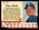 1962 Post Cereal #171 Don Hoak Poor  ID: 280776