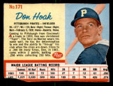 1962 Post Cereal #171 Don Hoak Poor ID: 280776 1962 Post Cereal #171 Don Hoak Poor ID: 280776