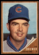 1962 Topps #191 Jim Brewer Excellent+ ID: 169680 1962 Topps #191 Jim Brewer Excellent+ ID: 169680