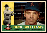 1960 Topps #188 Dick Williams EX/NM ID: 107728 1960 Topps #188 Dick Williams EX/NM ID: 107728