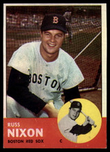 1963 Topps #168 Russ Nixon EX/NM  ID: 113620