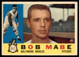 1960 Topps #288 Bob Mabe EX/NM ID: 108757 1960 Topps #288 Bob Mabe EX/NM ID: 108757