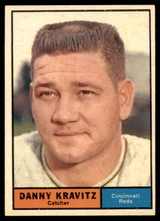 1961 Topps #166 Danny Kravitz Near Mint  ID: 145376