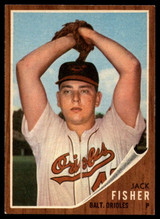 1962 Topps #203 Jack Fisher Excellent+ ID: 169699 1962 Topps #203 Jack Fisher Excellent+ ID: 169699