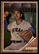 1962 Topps #66 Cuno Barragan UER Excellent+ RC Rookie ID: 169444 1962 Topps #66 Cuno Barragan UER Excellent+ RC Rookie ID: 169444