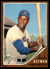 1962 Topps #240 George Altman UER EX++ Excellent++ ID: 105958 1962 Topps #240 George Altman UER EX++ Excellent++ ID: 105958
