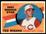 1960 Topps #146 Ted Wieand RS Ex-Mint RC Rookie ID: 196340 1960 Topps #146 Ted Wieand RS Ex-Mint RC Rookie ID: 196340