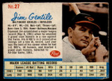 1962 Post Cereal #27 Jim Gentile VAR Excellent+  ID: 144122