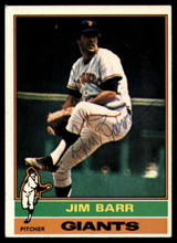 1976 Topps #308 Jim Barr Signed Auto Autograph 