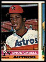 1976 Topps #404 Enos Cabell Signed Auto Autograph 1976 Topps #404 Enos Cabell Signed Auto Autograph