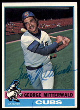 1976 Topps #506 George Mitterwald Signed Auto Autograph 