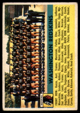 1956 Topps #61 Washington Football NFL Team VG/EX SP