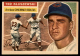 1956 Topps #25 Ted Kluszewski VG White Back ID: 90215