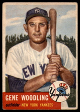 1953 Topps #264 Gene Woodling DP G/VG Good/Very Good 1953 Topps #264 Gene Woodling DP G/VG Good/Very Good