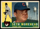 1960 Topps #504 Seth Morehead Very Good  ID: 175629