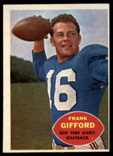 1960 Topps #74 Frank Gifford NM 