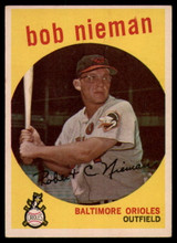 1959 Topps #375 Bob Nieman Excellent+  ID: 161563