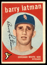 1959 Topps #477 Barry Latman EX++ Excellent++ RC Rookie