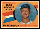 1960 Topps #131 Ed Hobaugh RS EX Excellent RC Rookie ID: 107549 1960 Topps #131 Ed Hobaugh RS EX Excellent RC Rookie ID: 107549