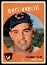 1959 Topps #301 Earl Averill Jr. EX++ Excellent++ RC Rookie 1959 Topps #301 Earl Averill Jr. EX++ Excellent++ RC Rookie