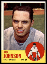 1963 Topps #504 Bob Johnson Near Mint+