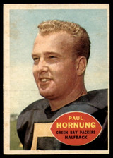 1960 Topps #54 Paul Hornung EX++