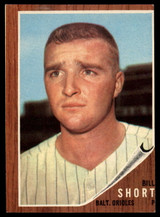 1962 Topps #221 Bill Short Excellent ID: 180017 1962 Topps #221 Bill Short Excellent ID: 180017