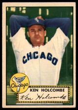 1952 Topps #95 Ken Holcombe EX++  ID: 91384