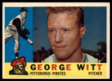 1960 Topps #298 George Witt Excellent+ ID: 139319 1960 Topps #298 George Witt Excellent+ ID: 139319