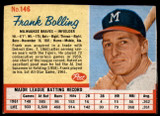 1962 Post Cereal #146 Frank Bolling Excellent+  ID: 144439