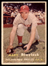 1957 Topps #224 Marv Blaylock Very Good  ID: 132422