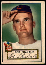 1952 Topps #120 Bob Chakales EX RC Rookie ID: 91453