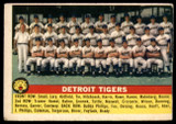1956 Topps #213 Tigers Team VG ID: 80490