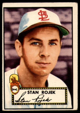 1952 Topps #163 Stan Rojek EX 1952 Topps #163 Stan Rojek EX