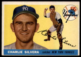 1955 Topps #188 Charlie Silvera DP EX++ ID: 54386