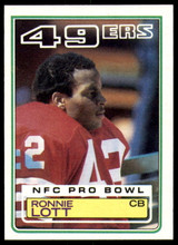 1983 Topps #168 Ronnie Lott NM-Mint 